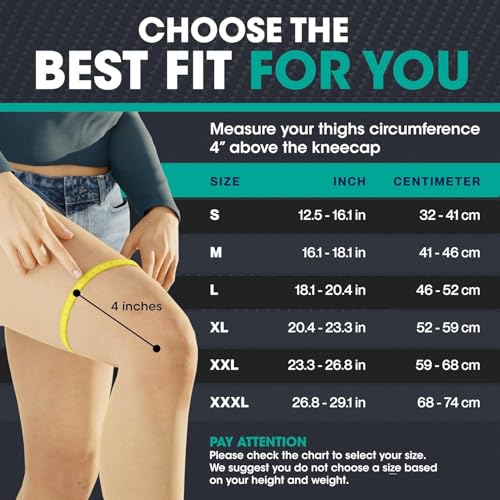 Compression Knee Brace for Women & Men (2 Count)