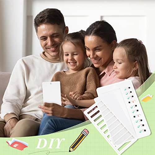 4 Pcs Blank Chore Chart Kids Chore Chart