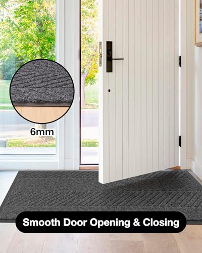 4′x12′ Large Heavy Duty Door Mat Indoor Outdoor (48 Sq Ft)