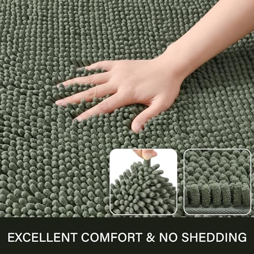 Luxury Bathroom Rug Shaggy Bath Mat 20 x 32 Inch