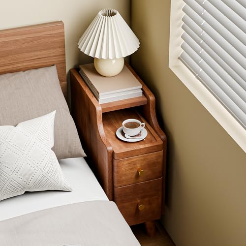 Nightstand with Drawers Set 2