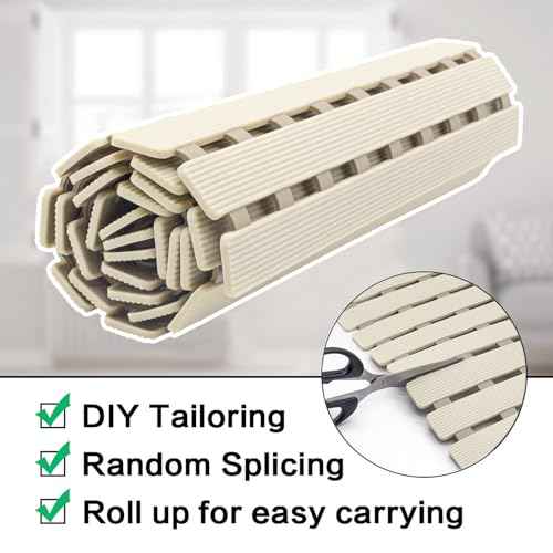 Shower Mat Non Slip Bathtub Mat 37.4 x 15.7 Inch Bath Mat for Tub
