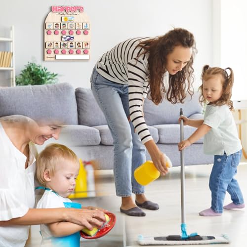 Personalized Wooden Chore Chart for Kids