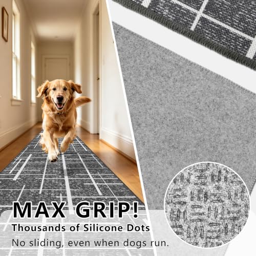 Non Slip Hallway Runner Rug 2x10 (20 Sq Ft)