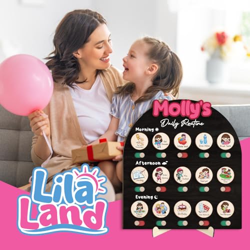 Personalized Wooden Chore Chart for Kids