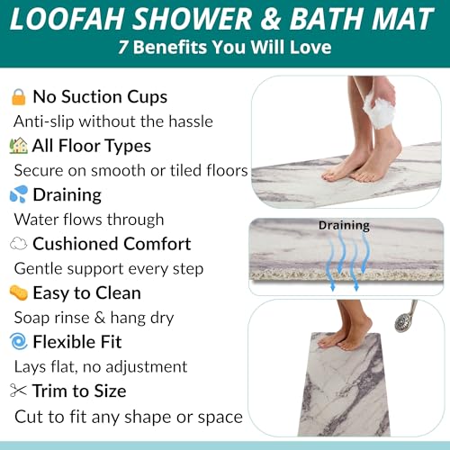Non Slip Bathtub Mat Shower Mat for Tub