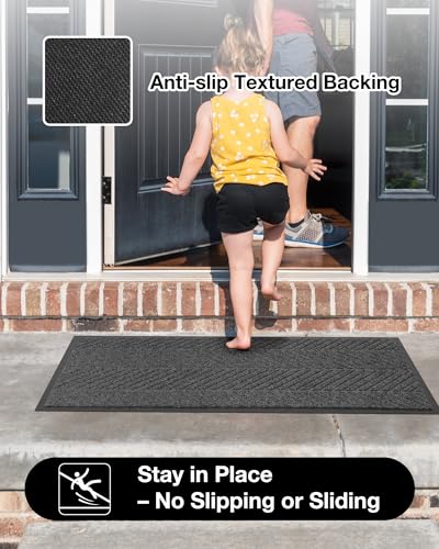 4′x12′ Large Heavy Duty Door Mat Indoor Outdoor (48 Sq Ft)