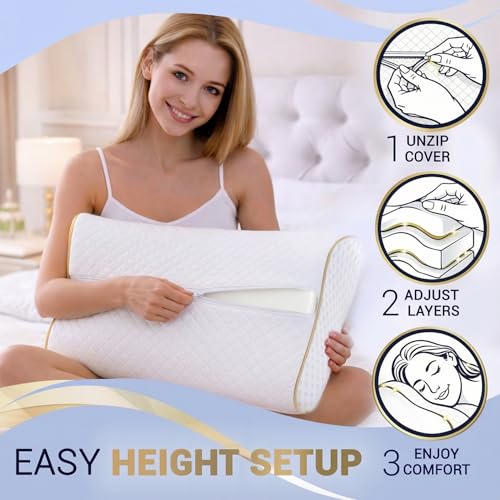 1 Pack Memory Foam Pillow