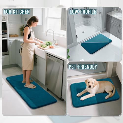 Large Bath Mat Set 2 Piece (2 Count)
