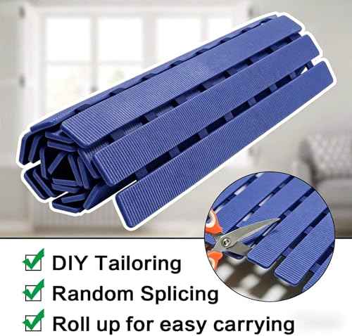 Shower Mat Non Slip Bathtub Mat 27.5 x 15.7 Inch Bath Mat for Tub
