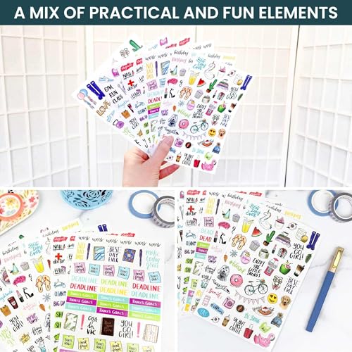 Vintage Classic Planner Stickers
