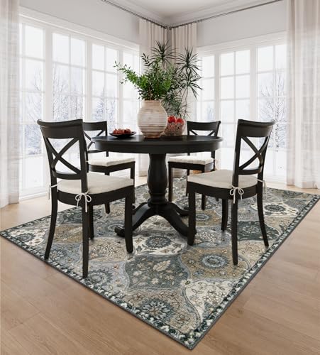Moroccan Washable Living Room Rug