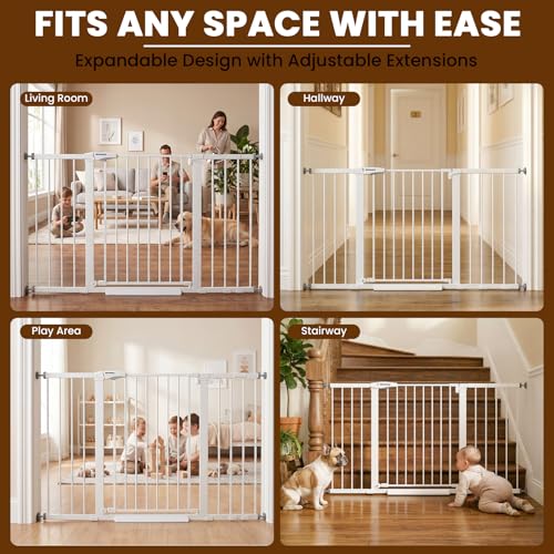 29.7 54.2" Baby Gate for Stairs