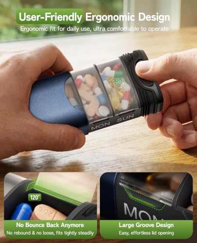 Metal Weekly Pill Organizer