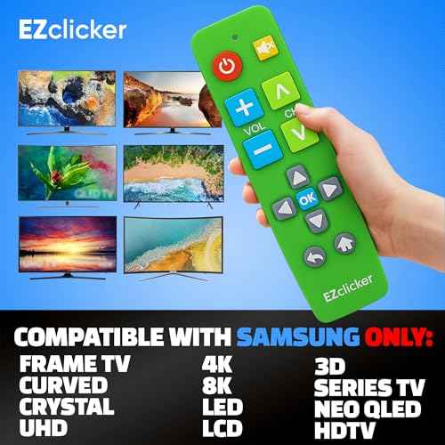 TV Remote for Samsung TVs Only
