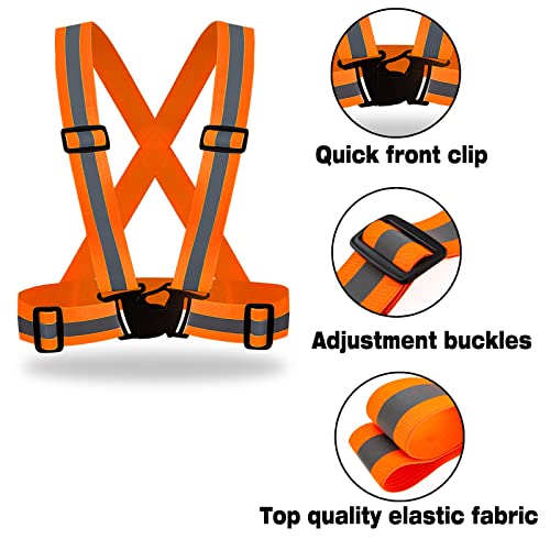 2 Pack Hi Vis Safety Vests (2 Count)