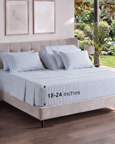 Extra Deep Flex Top Split Head King Sheet Set