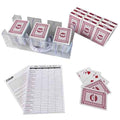 DNB Canasta Card Game Set (9 Count)