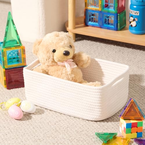 Small Storage Baskets for Organizing (4 Count)