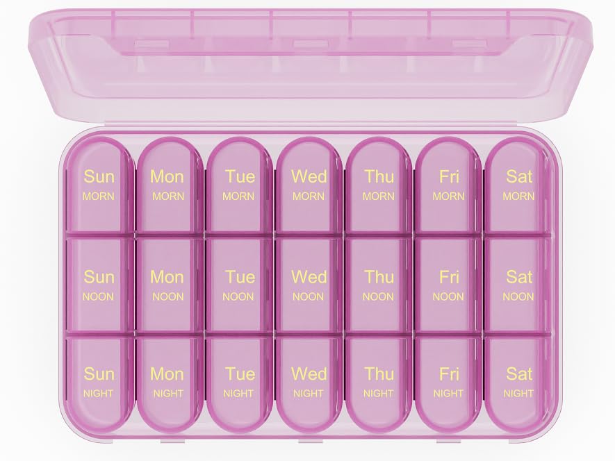 Pill Organizer 3 Times a Day