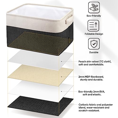 1 Pack Fabric Closet Storage Bins for Shelves