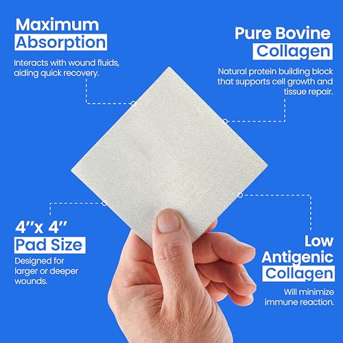 Collagen Pads for Wounds (5 count)
