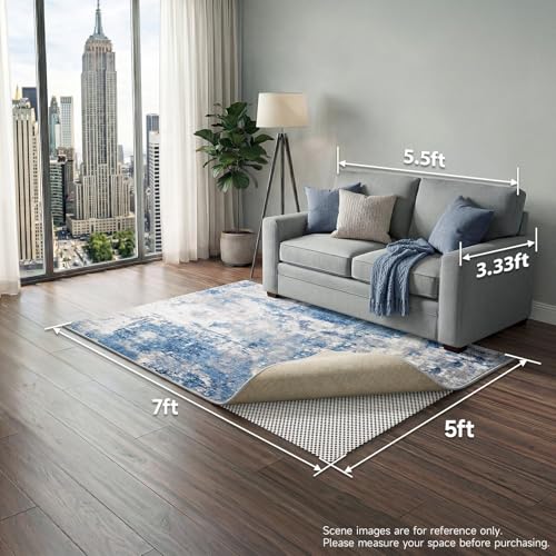 5x7 Ft Rug Pad Gripper for Hardwood Floors (35 Sq Ft)