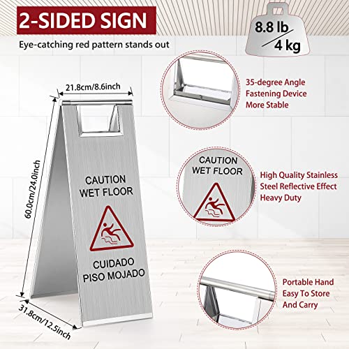 2 Pcs Wet Floor Sign (2 Count)
