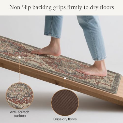 Anti Fatigue Kitchen Mats for Floor 2PCS (2 Count)