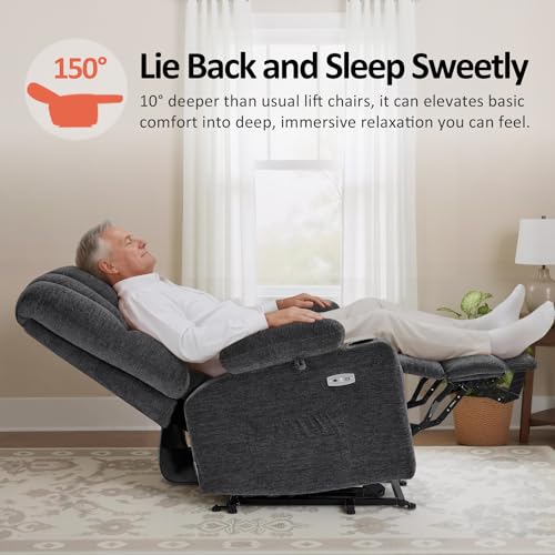 Large Power Lift Recliner Chair for Tall Elderly