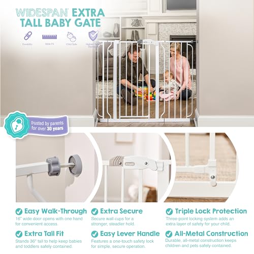 36" Extra Tall and Wide Baby Gate