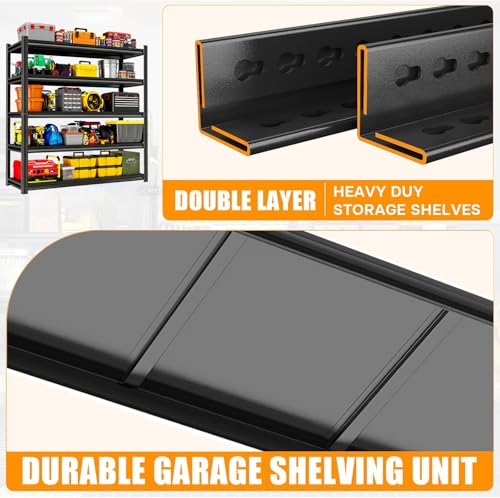 45''W 20''D Garage Shelving Heavy Duty 4