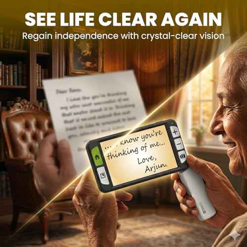 Luna 6 Portable Video Magnifier for Low Vision