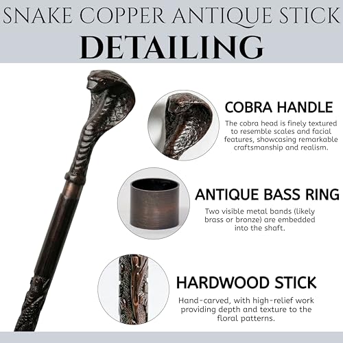 Handmade Wooden Walking Cane