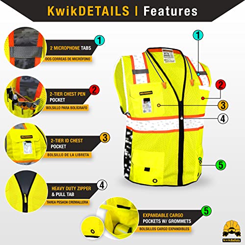 BIG KAHUNA DIGITAL Safety Vest [2PK] Class 2