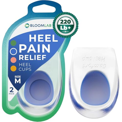 Gel Heel Cups for Heel Pain Relief