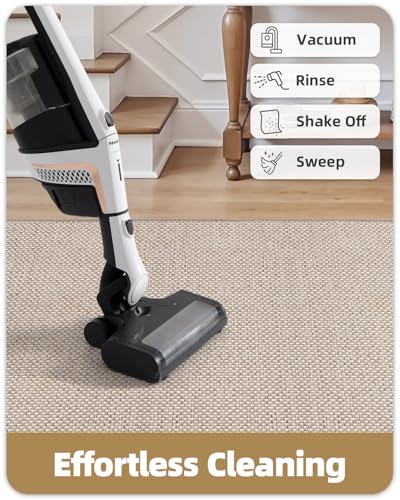 Runner Rug 36"x120"Non Slip Rubber Backing Hallway Rug
