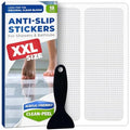 XXL Anti Slip Shower Stickers 12 PCS (12 Count)