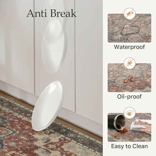 Anti Fatigue Kitchen Mats for Floor 2PCS (2 Count)