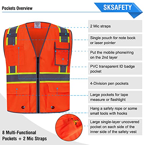 10 Pockets Safety Vest