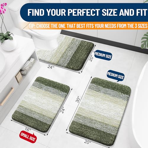 Small Bathroom Rugs 24x16