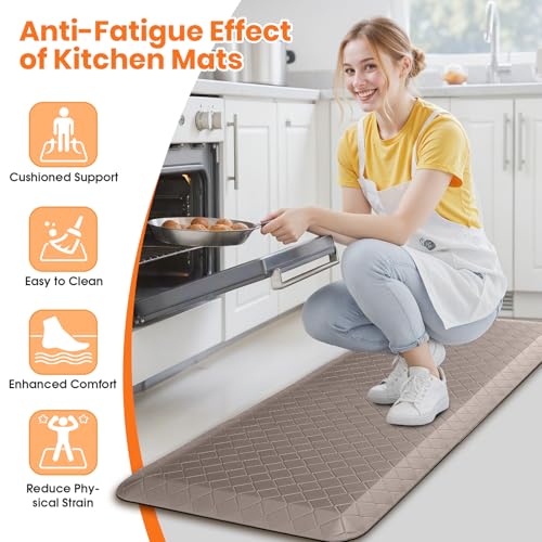 4 5 Inch Extra Thick Kitchen Mats for Floor