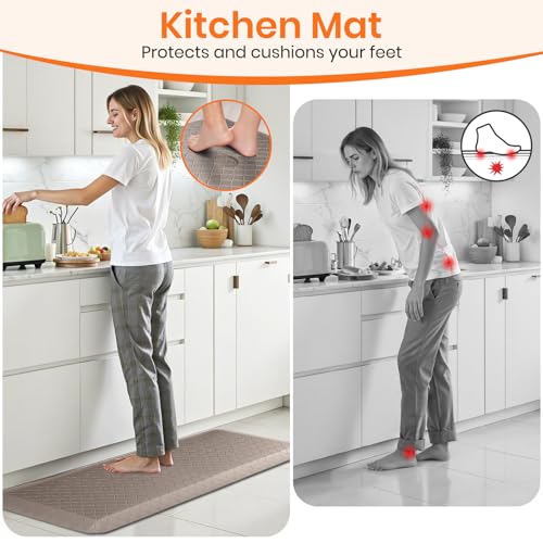 4 5 Inch Extra Thick Kitchen Mats for Floor