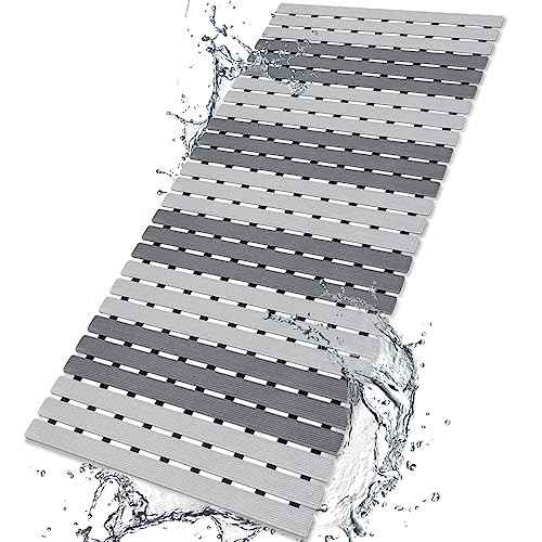Shower Mat Non Slip Bathtub Mat 37.4 x 15.7 Inch Bath Mat for Tub