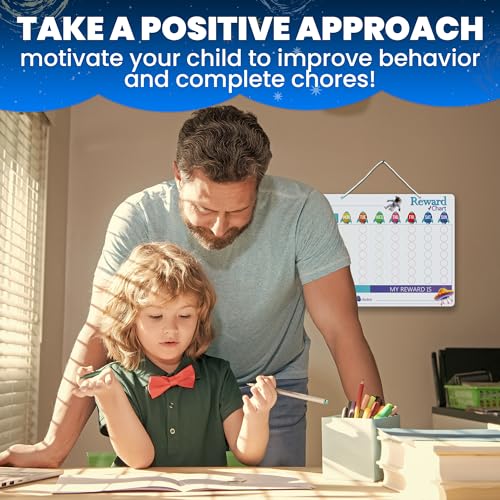 Magnetic Behavior Chore Chart for Kids at Home