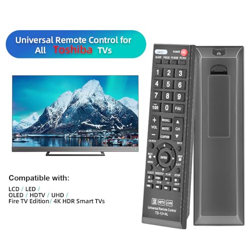 Universal Replacement Lost Remote Control for Almost ALL Toshiba CT