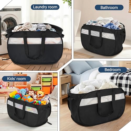 100L Collapsible Laundry Baskets