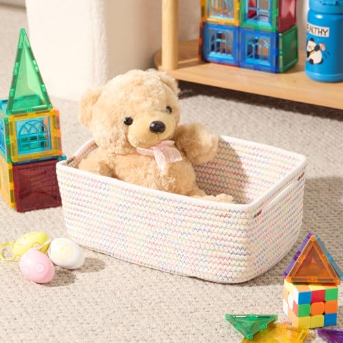 Small Storage Baskets for Organizing (3 Count)