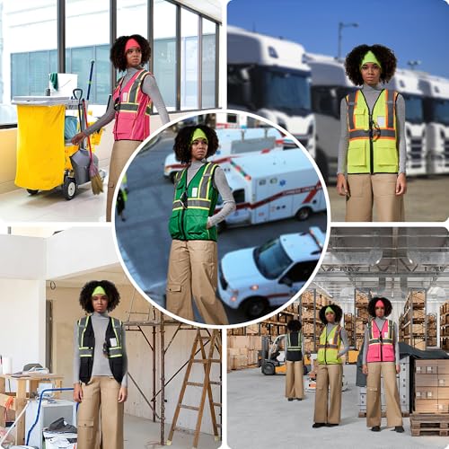 4XL 5XL womens safety vest