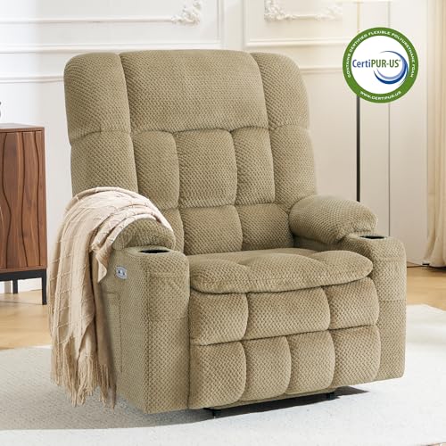 Oversized Dual Motor Power Lift Recliner Chair for Elderly R7891